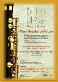 Clase Magistral de piccolo