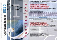 Inscripciones para Postítulos en el Cons. J. Aguirre