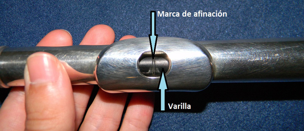 Marca de afinacion